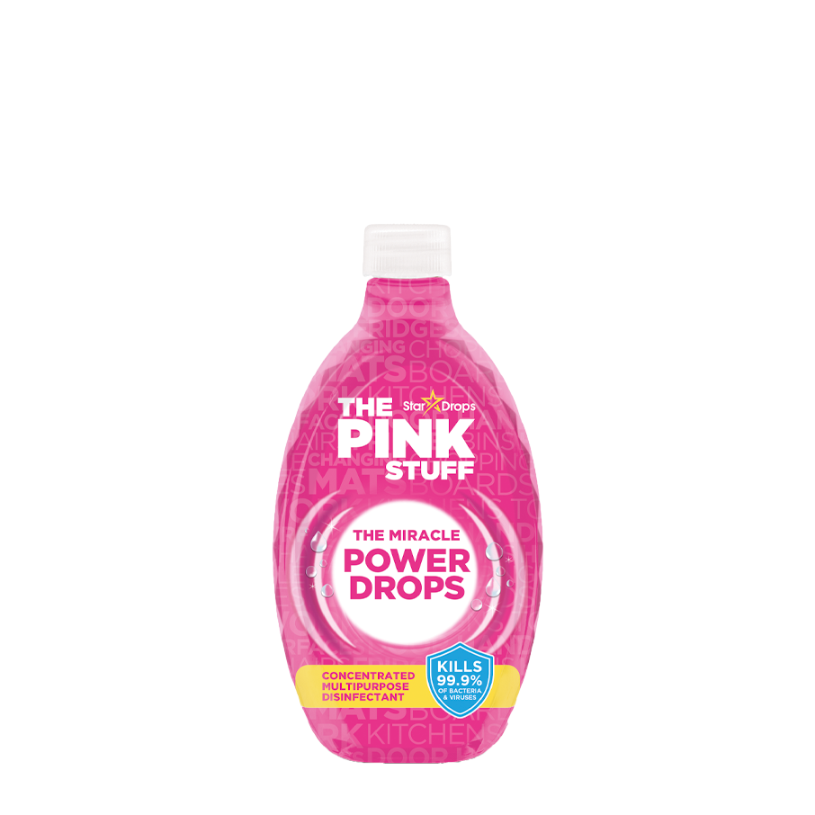 Stardrops Powerdrops Conc Disinfectant The Pink Stuff 250ml Stardrops Powerdrops Conc Disinfectant The Pink Stuff 250ml